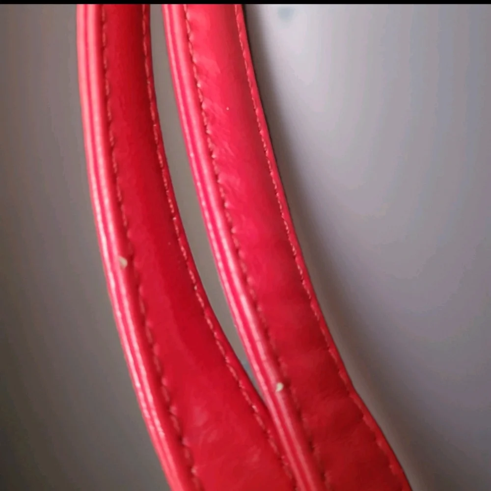 VERA BRADLEY Iconic Vera Tote CORAL REEF Handbag Very Clean See Pics/Condition - Picture 8 of 8